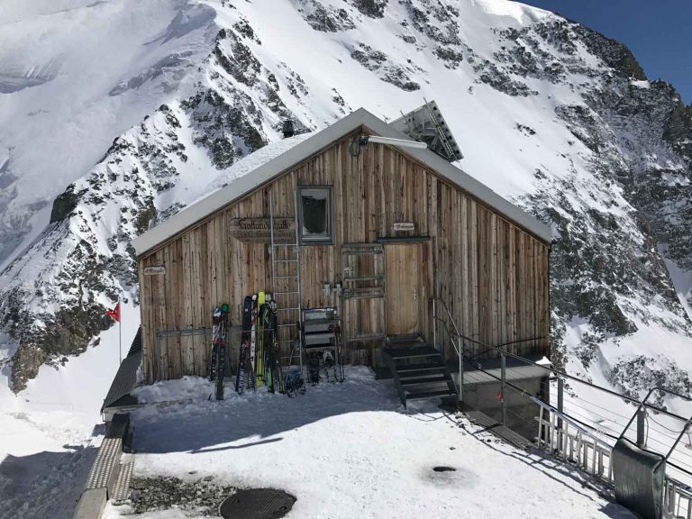 Alta ruta del Oberland Bernes en esquís