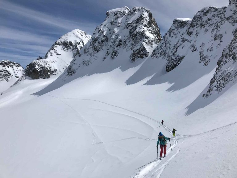 Alta ruta de la Silvretta en esquís