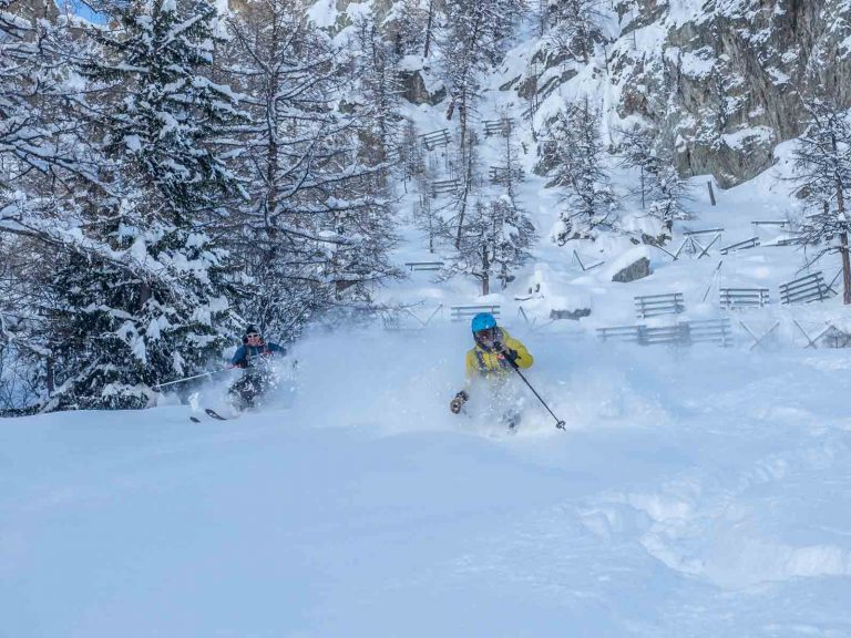 freeride en Chamonix