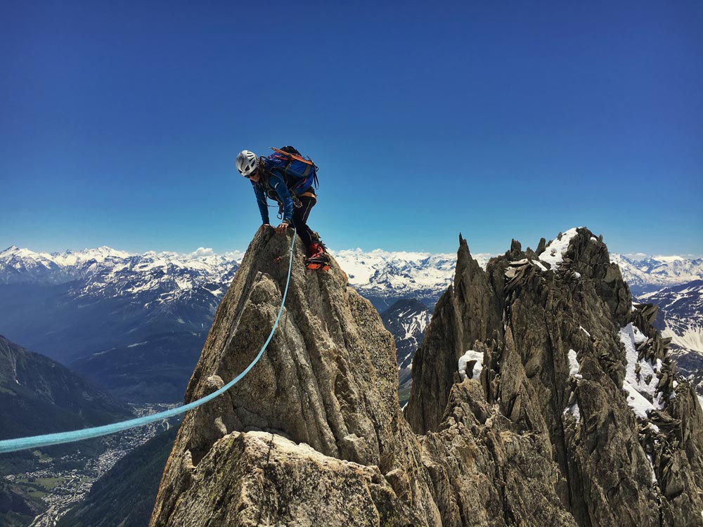 Alpinismo en los alpes