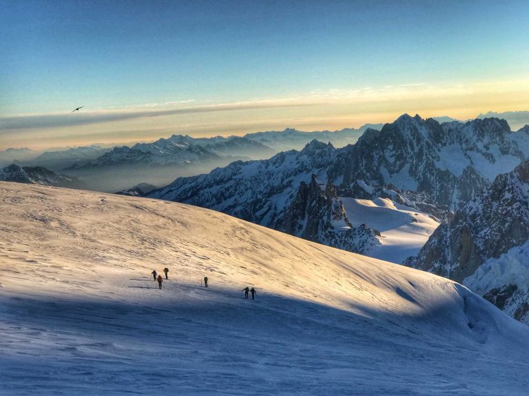 Ascensión Mont Blanc en esquís