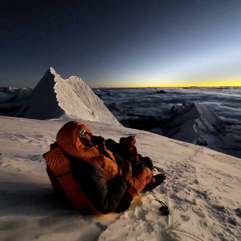 Michel Gonzalez en Manaslu